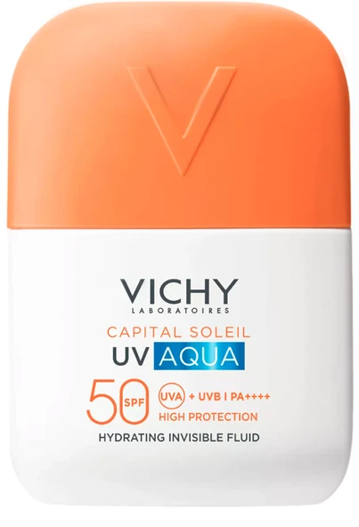 Vichy Capital Soleil UV-Aqua Nemlendirici Renkli Güneş Fluidi SPF50 50 ml ürün görseli 1