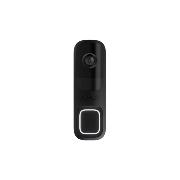 Ajax, Doorbell, Kablosuz, Kameralı, Kapı Zili Siyah ürün görseli 1