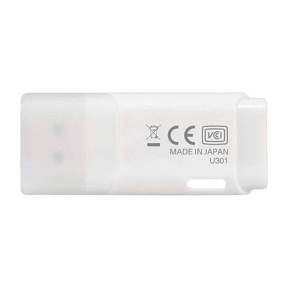 Kioxia U301W 128Gb Usb 3.2 Gen1 Transmemory Flash Disk (Beyaz) - Resim 3