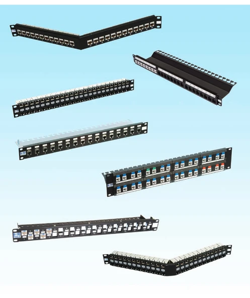 24 Port Keystone Utp Çapraz Panel B ürün görseli 1