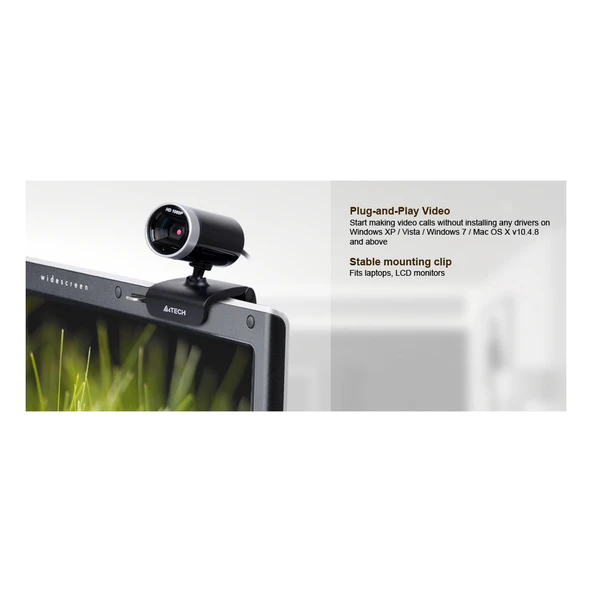 A4 Pk-910H Full Hd 1080P Dahili Microfonlu Usb Webcam - Resim 4