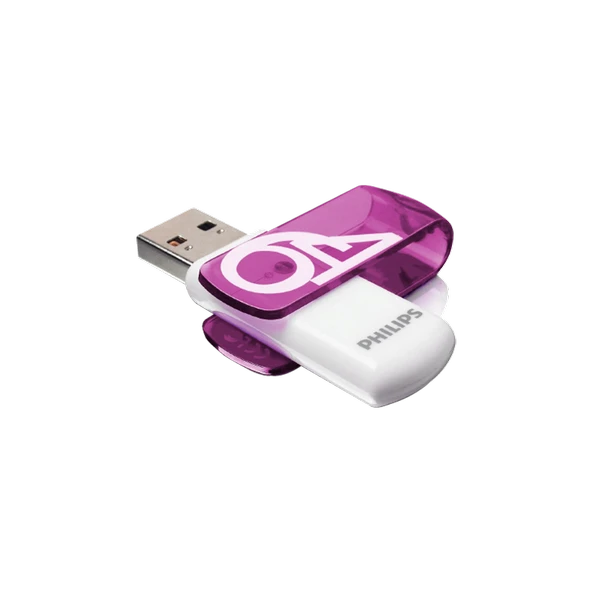 Fm64Fd05B, 64Gb, Usb 2.0, Vivid, Mor, Flash Disk - Resim 3