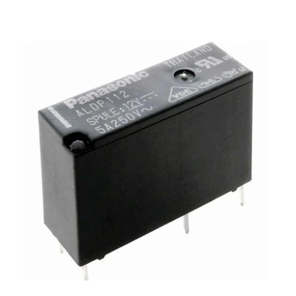 Kombi Rolesi Aldp112w Panasonik Röle 5a 12v 4 Pin ürün görseli 1