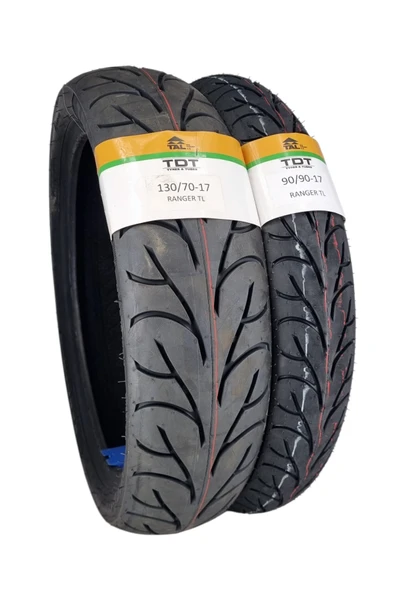 TDT TYRES 130/70-17 ve 90/90-17 (TUBELESS - DUBLEKS) Ranger Lastik Takımı ürün görseli 1