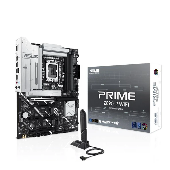 Prime Z890-P Wifi Ddr5 8666Mt/S 1Xhdmi 1Xdp 1Xusb Type-C 4Xm.2 Atx 1851P (Intel Processors Series 2) ürün görseli 1