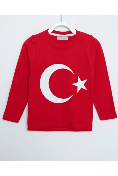 NACAR STORE Kız-erkek Çocuk Ve Yetişkin Baskılı Uzun Kol 29 Ekim 19 Mayıs 23 Nisan 10 Kasım Tişört ürün görseli 1