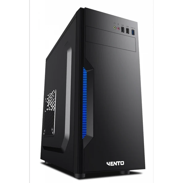 Vento Ta-K61 Mid Tower, 750W 80+ Siyah, Atx Kurumsal Kasa ürün görseli 1