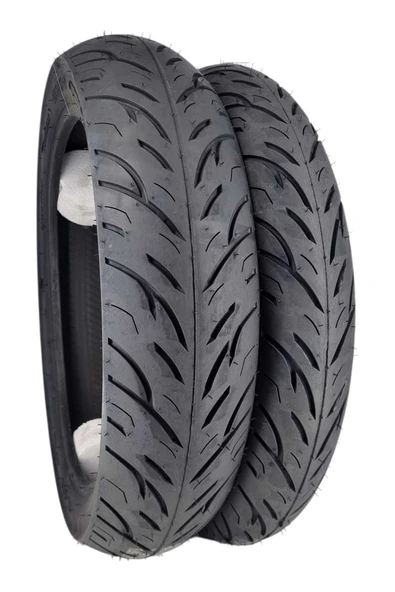 Billas 130/70-17 VE 100/80-17 TL (TUBELESS - DUBLEKS) BL086 LASTİK TAKIMI ürün görseli 1