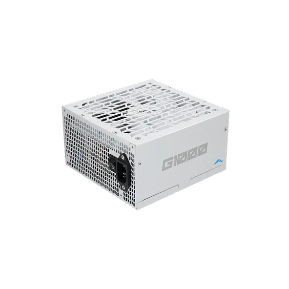 Sama G1000, 1000W, White, 80+ Gold, Cybenetics Certified, Full Modüler, Pcie 5.1, Atx3.1, Beyaz, Gaming, Atx, Power Supply (Psu) ürün görseli 1