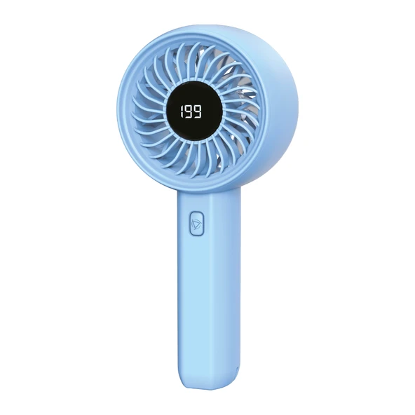 Feny Fn-F45, Mavi̇, Tek Tuşla Ayarlanabilir Güç, Lcd Gösterge, Elde Kullanım, Dahili 1800Mah Bataryalı, Type-C Şarj Girişli, Vantilatör ürün görseli 1