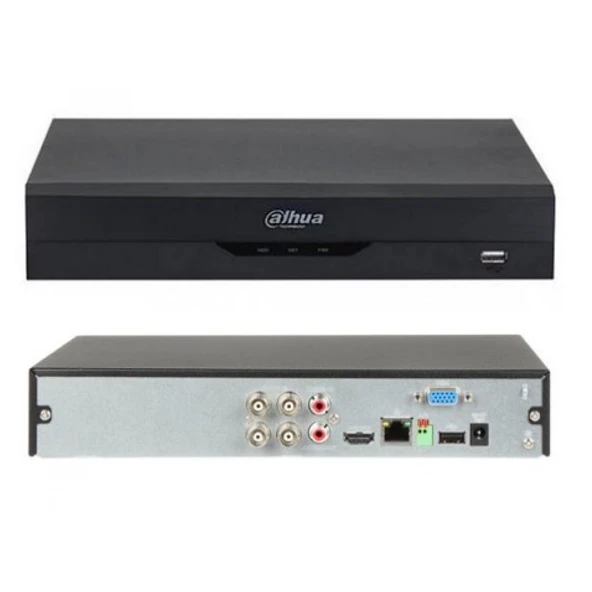 Dahua Xvr5104Hs-5M-I3, 4Kanal, 5Mpix, H265+, 1 Hdd Desteği, 5In1 Dvr ürün görseli 1