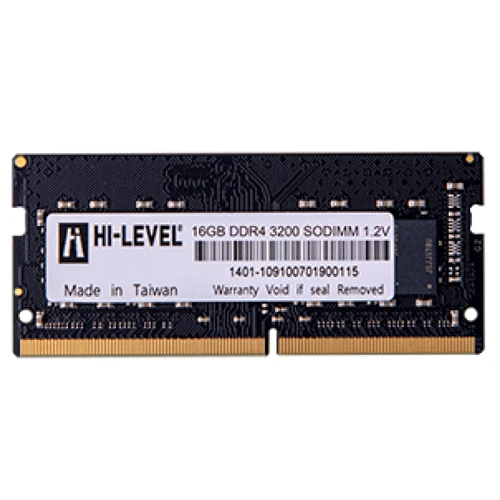 Hi-Level 16Gb Ddr4 3200Mhz Cl22 Notebook Ram Hlv-Sopc25600D4/16G (1.2V) ürün görseli 1