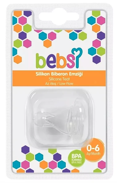 Bebsi Silikon Biberon Emzik No:1 (245) ürün görseli 1