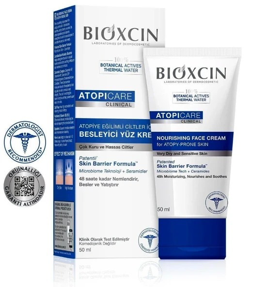 Bioxcin Atopicare Yüz Kremi 50 ml ürün görseli 1