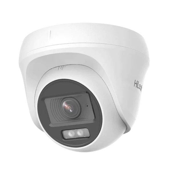 Hilook Thc-T127-Lps, 2Mpix, 2.8Mm Lens, 20Mt Gece Görüşü, Dual Light, Dahili Mikrofon, Dome Kamera ürün görseli 1