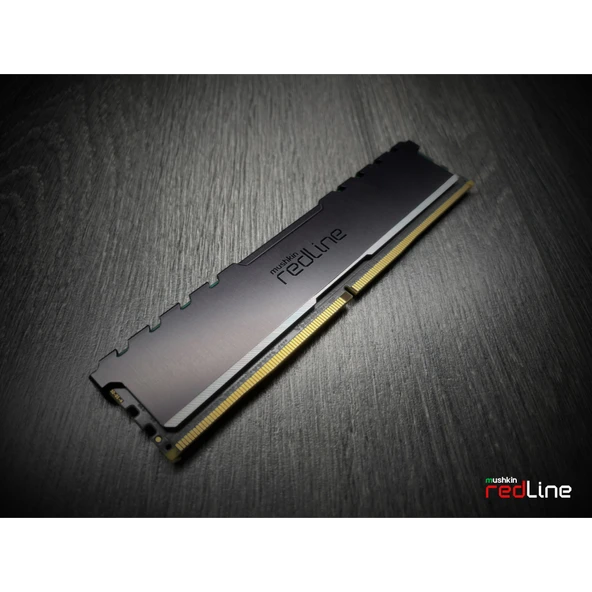 Mushkin Redline, Mrf4U360Jnnm8Gx2, 8Gb, 3600Mhz, Ddr4, Cl18, Desktop Ram (Soğutuculu) ürün görseli 1