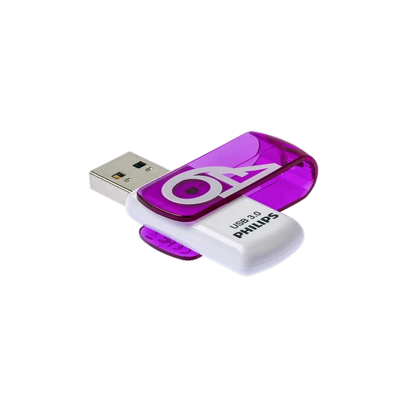 Fm64Fd00B, 64Gb, Usb 3.0, Vivid, Mor, Flash Disk - Resim 3