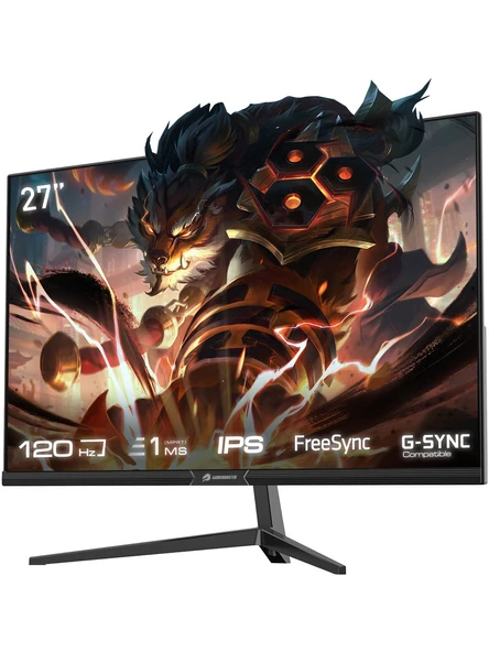 Gamebooster 27 Gb-2712Ff Ips Freesync,G-Sync 1Ms 120Hz Hdmi+Dp Fhd Monitör ürün görseli 1