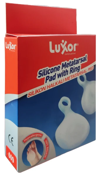 Luxor 609 Silikon Halkalı Metetarsal Ped Çift - Standart ürün görseli 1