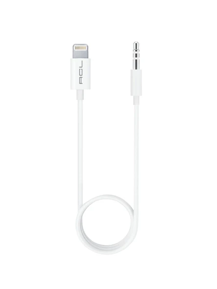 A-12 1.2 Metre 3.5mm to Lightning Düğümlenmez Premium Aux Ses Kablosu (iPhone Uyumlu) ürün görseli 1