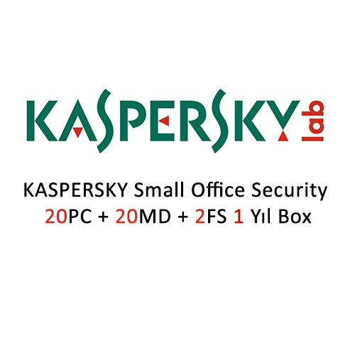 Kaspersky Small Office Security 20Pc + 20Md + 2Fs 1 Yıl Box ürün görseli 1