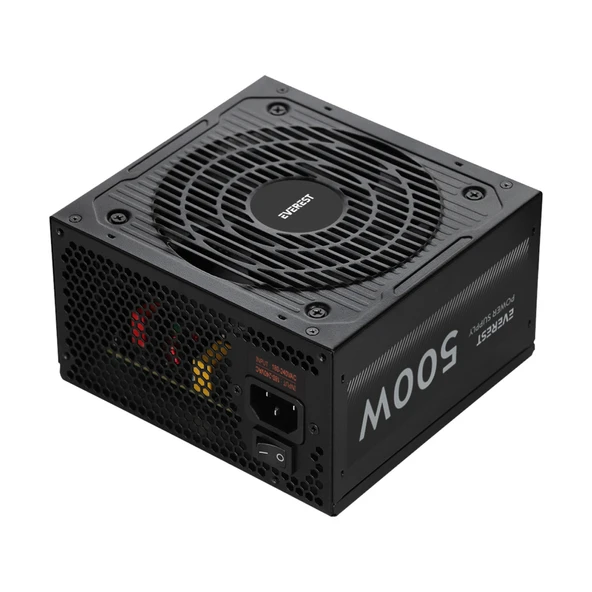 Everest Eps-500A, 500W, 12Cm Fan, Atx, Power Supply (Psu) Bulk ürün görseli 1