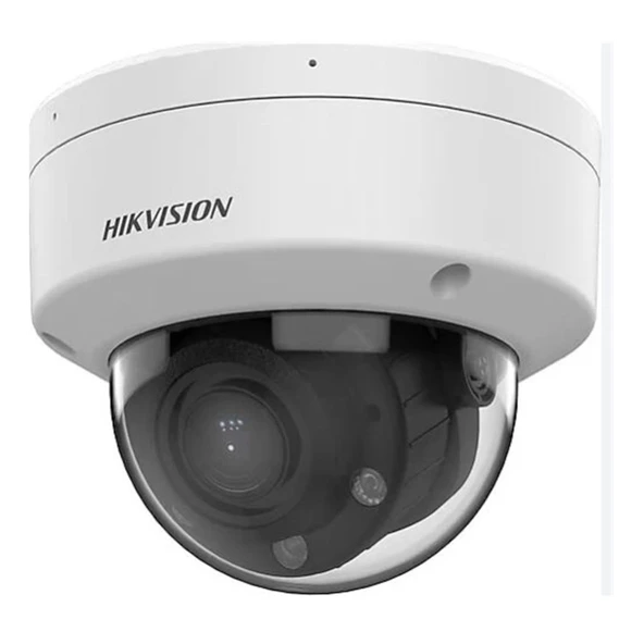 Hikvision Ds-2Cd1723G2-Lizsu 2Mpix, 2,8-12Mm Motorized Lens, Dual Light, Dahili Mikrofon, H265+,30Mt Gece Görüşü, Sd Kart, Poe, Dome Ip Kamera ürün görseli 1