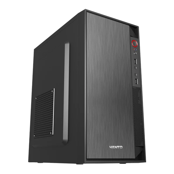 Vento Vs119S Mid Tower, Peak 400W Siyah, Atx Kurumsal Kasa ürün görseli 1
