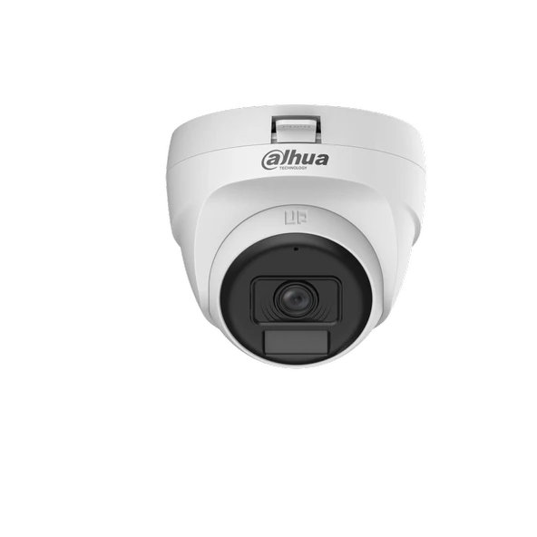 Dahua Hac-T1A21P-U-Il-A-0280B, 2Mpix, 2.8Mm Lens, 25 Mt Gece Görüşü, Dual Light, Dahili Mikrofon, Dome Kamera ürün görseli 1