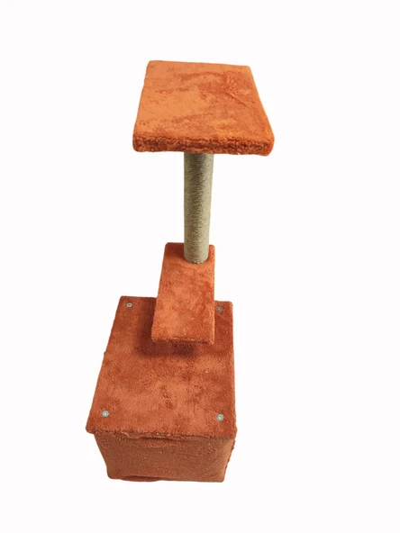 3A KEDİ TIRMALAMA 2 KAT TURUNCU - Resim 6