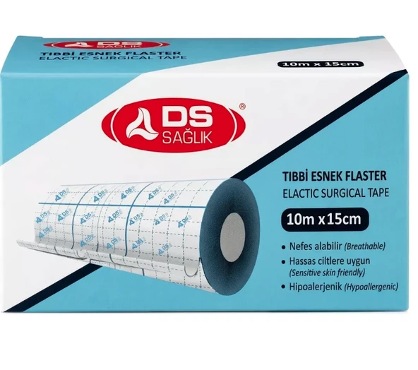 Ds Plus Fix Esnek Flaster 15 m x 10 cm ürün görseli 1
