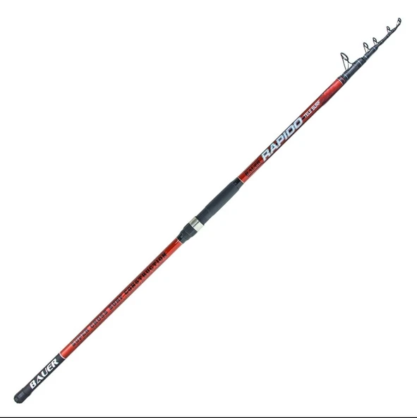 Bauer Rapido 420 Cm 100-200 Gr Teleskopik Surf Olta Kamışı ürün görseli 1