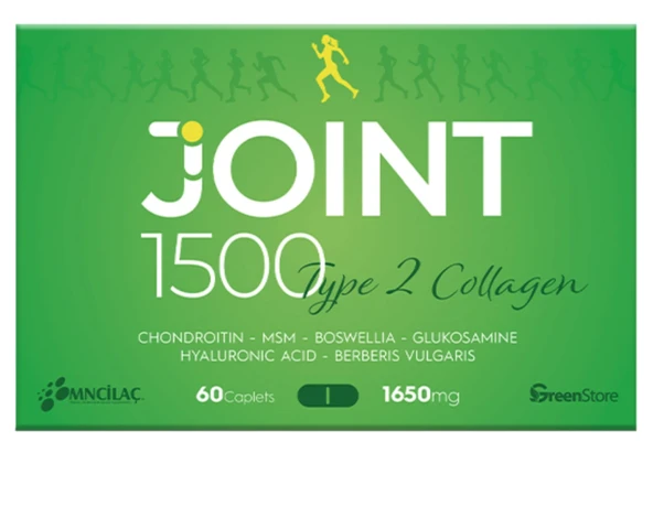 Joint 1500 Glukozamin Chondrotine MSM TIP2 Collagen 60 Kapsül ürün görseli 1