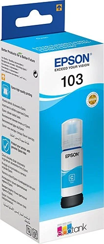 Epson T00S24A 103 Cyan Şişe Mürekkep ürün görseli 1
