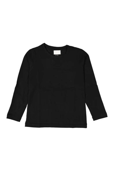 NACAR STORE Çocuk(kız &erkek) Bisiklet Yaka Uzun Kol Penye Body ürün görseli 1