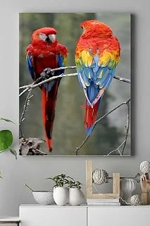 Postermanya (Pster17593) Papağan Hayvan Kanvas Tablo 30 X 40 ürün görseli 1