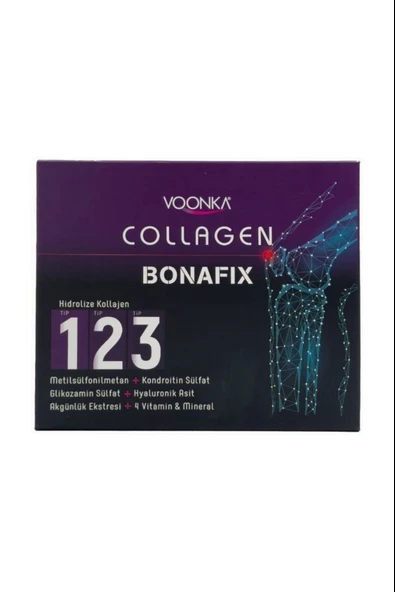 Voonka Collagen Bonafix 50 ml x 30 Shot ( Karışık Meyve Aromalı formül ) ürün görseli 1