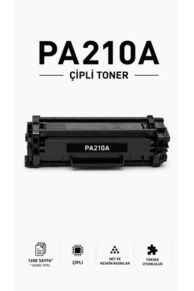 PA210A Çipli Toner ürün görseli 1