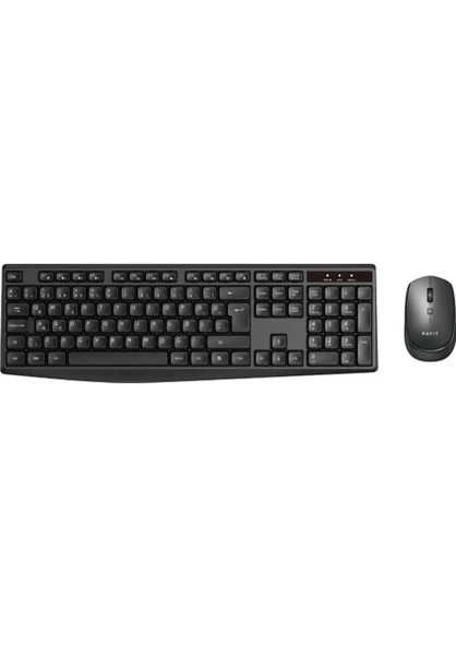 Havit KB278GCM Kablosuz Türkçe Q Klavye-Mouse Seti 2.4GHz Bağlantı DPI Ayarlı Mouse (TEŞHİR) ürün görseli 1