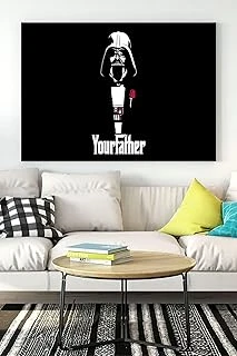 Postermanya (Pster18424) Wars Eğlenceli Mizahi Kanvas Tablo 40 X 60 ürün görseli 1
