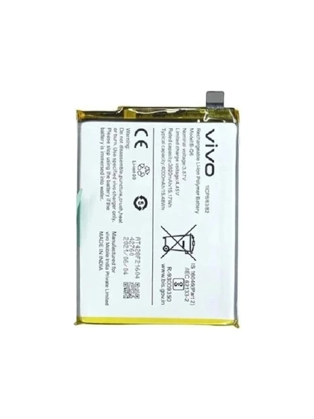 Vivo V21E Pil Batarya B-Q6 V2055 ürün görseli 1