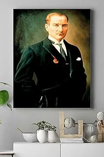 Postermanya (Pster15016) Mustafa Kemal Atatürk Kanvas Tablo 2 21 X 30 ürün görseli 1