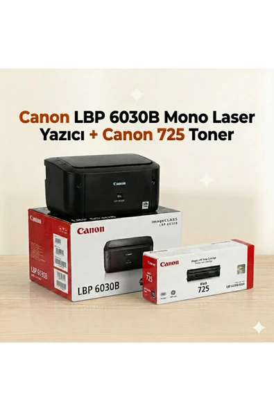 Lbp6030b Mono Lazer Yazıcı + 1 Adet Orjinal Toner ürün görseli 1