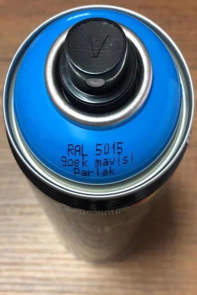 MOTİP CARAT RAL5015 Gök Mavisi Parlak Sprey Boya 400 ML ürün görseli 1