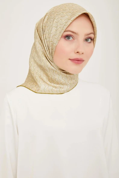 BELLİ TWİLL İPEK EŞARP 24YA3098002 05 NOSTALJİ ürün görseli 1