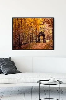 Postermanya (Pster12263) Sonbahar Manzara Çerçeveli Tablo 2 (30 X 40Cm) ürün görseli 1