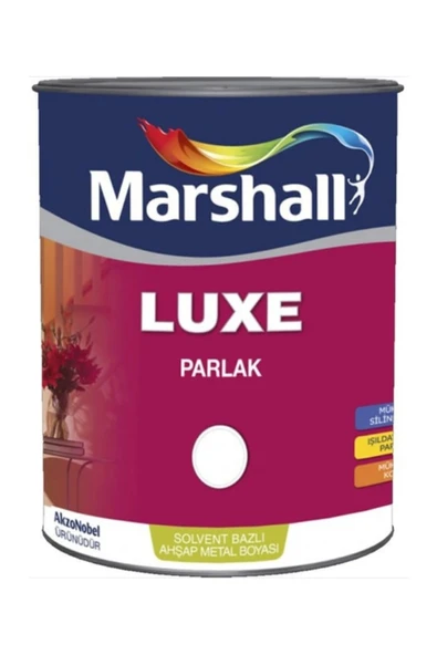 Luxe Parlak Sentetik Boya 0.75 Lt Beyaz - Resim 2