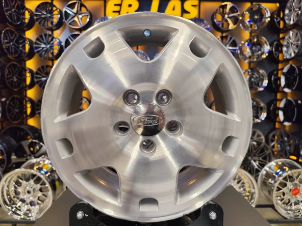 4 Adet FORD ORIJINAL 6*15 5*108 ET52.5 63.4 SILVER JANT REVİZE EDİLMİŞ (Takım) ürün görseli 1