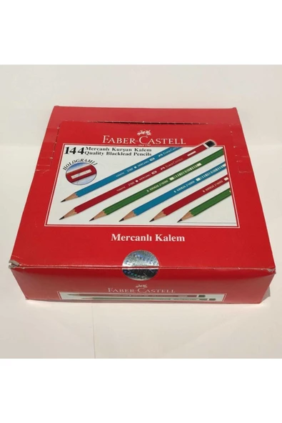 Faber Castel Mercanlı Kurşun Kalem 144 Adet ürün görseli 1