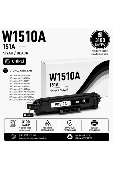 HP W1510A-151A ürün görseli 1